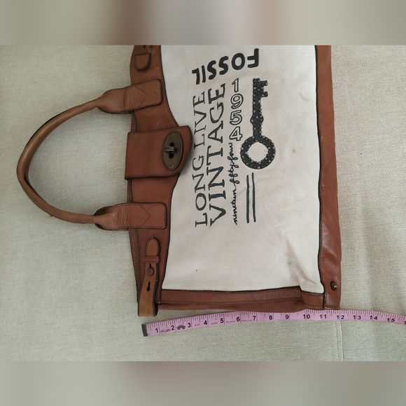 Fossil Tote Long live Vintage weekender Tote - Picture 5 of 17